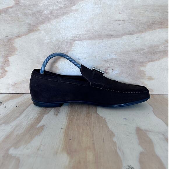 Prada - Buckled - Moccasin Flats - Brown - Men's - 6 - Picture 5 of 9